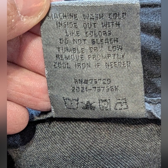 BKE size 26 black jeans with drawstring cord - Picture 8 of 9